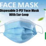 3 PLY DISPOSABLE FACE MASKS