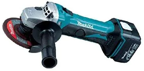 Makita 18v Lxt Cordless Angle Grinder 115mm 3ah, Dga454rfj