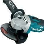 Makita DGA454RTJ 18v Cordless Brushless Angle Grinder Li-Ion in Makpac 2 x 5.0ah