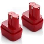 Powerextra 2 Pack 9.6V 2000mAh Rechargeable Power Tool Battery