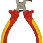 Stanley 0-84-010 Wire Strip Plier MaxSteel VDE, Red/Yellow