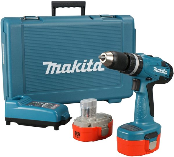 Makita 8391DWPE 18V Combi Drill with 2 x 1.3Ah Ni-Cad Batteries and Charger