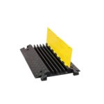 High impact resistance 5 channels rubber cable protector