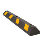 Durable Parking Lots 165cm Rubber Wheel Stoppers Stop