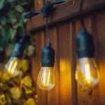 E27 E12 Christmas Decorative commercial outdoor patio string lights 33FT / 10MTR