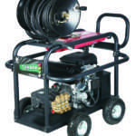 350bar 3600rpm 22HP gasoline diesel powered ultra high pressure car washer with gun hose