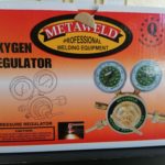 METAWELD OXYGEN GAS REGULATOR WITH GAUGES