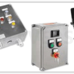GWRCS -ESACS - ESXCS grp and stainless steel ex-de push button stations