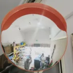 Poly carbonate Round Unbreakable Concave Convex Mirror 80CM