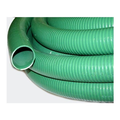 2.30 O.D CUT TO LENGTH GREEN 85 PSI RATED <GRCL200 SUCTION HOSE 2" I.D 