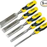 STANLEY DYNAGRIP CHISEL SET - 5 PIECE