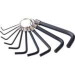 10 PC HEX KEY RING SET STMT69213-8