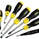 Stanley 0-65-009 Cushion Grip Screwdriver 6 Piece Set With Voltage Tester