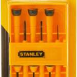 SCREWDRIVER SET PRECISION BI- MAT/6PC STHT66052-8