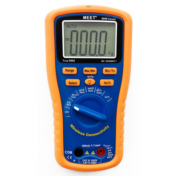 Wireless Connectivity Digital Multimeter Detector MS-WDMMD40
