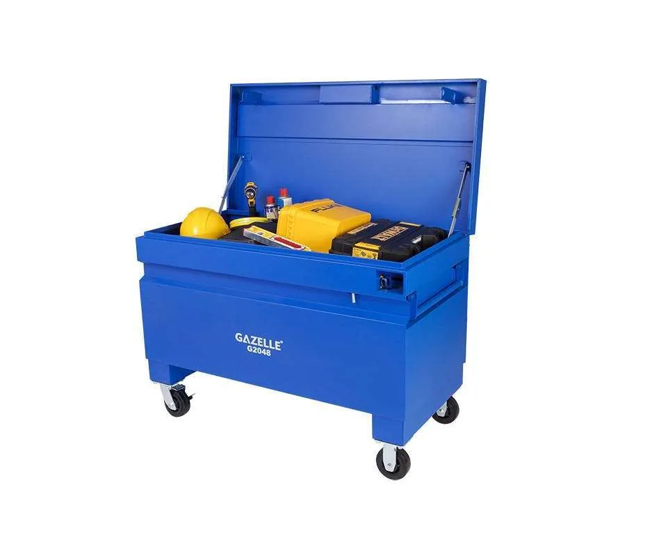 GAZELLE G2048 48 IN. HEAVY-DUTY JOBSITE TOOLBOX WITH WHEELS, STEEL