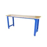 GAZELLE G2602 79 IN. WOOD TOP WORKBENCH, STEEL FRAME