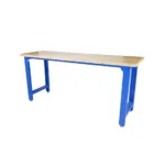 GAZELLE G2602 79 IN. WOOD TOP WORKBENCH, STEEL FRAME