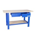 GAZELLE G2604 59 IN. WOOD TOP WORKBENCH WITH DRAWERS