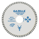 GAZELLE GXT115 TILE CUTTING BLADES 115MM 4.5IN THIN BLADE