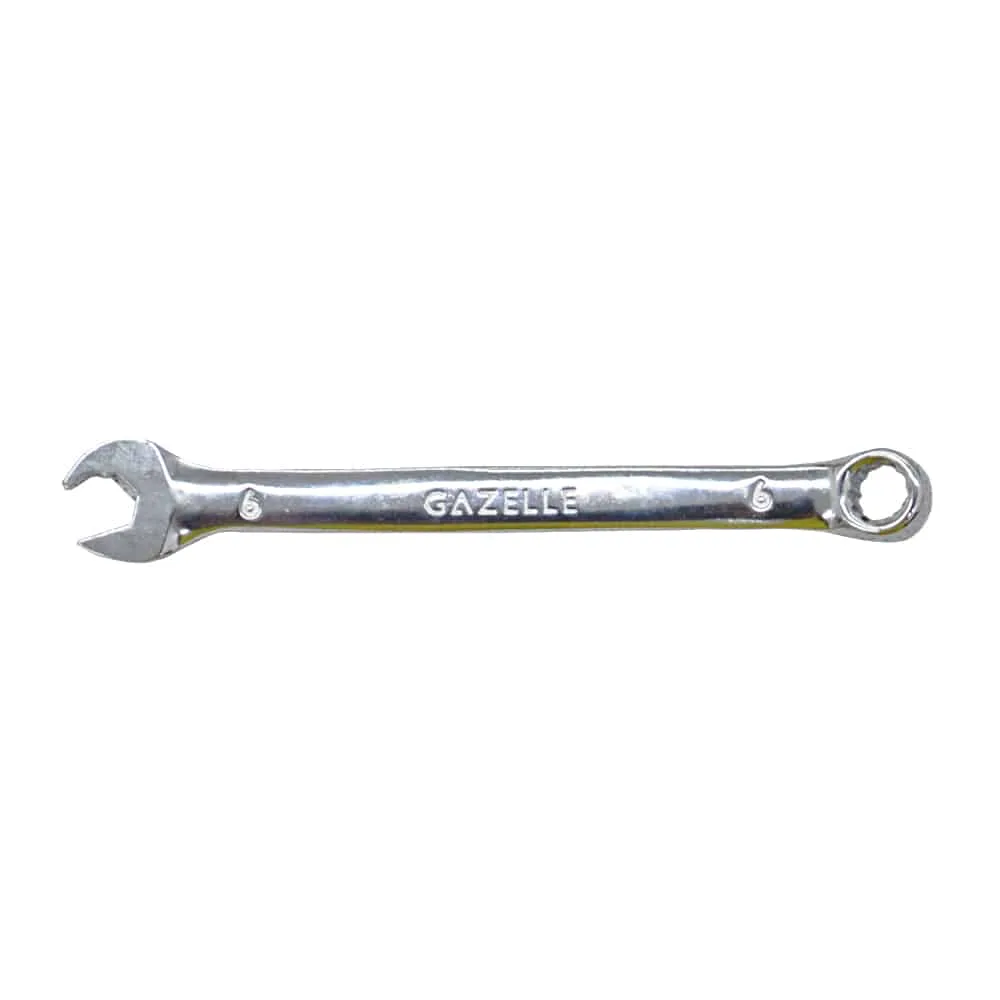 GAZELLE COMBINATION SPANNER, CR-V STEEL