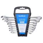 GAZELLE G80326 8-PIECE CR-V COMBINATION SPANNER SET, 8-19MM