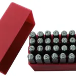 DLPS8G Dotted letter punch set 8mm