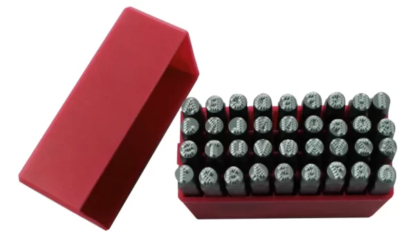 DLPS8G Dotted letter punch set 8mm