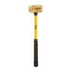 8lb Brass Hammer with Wooden Handle - Made In Germany