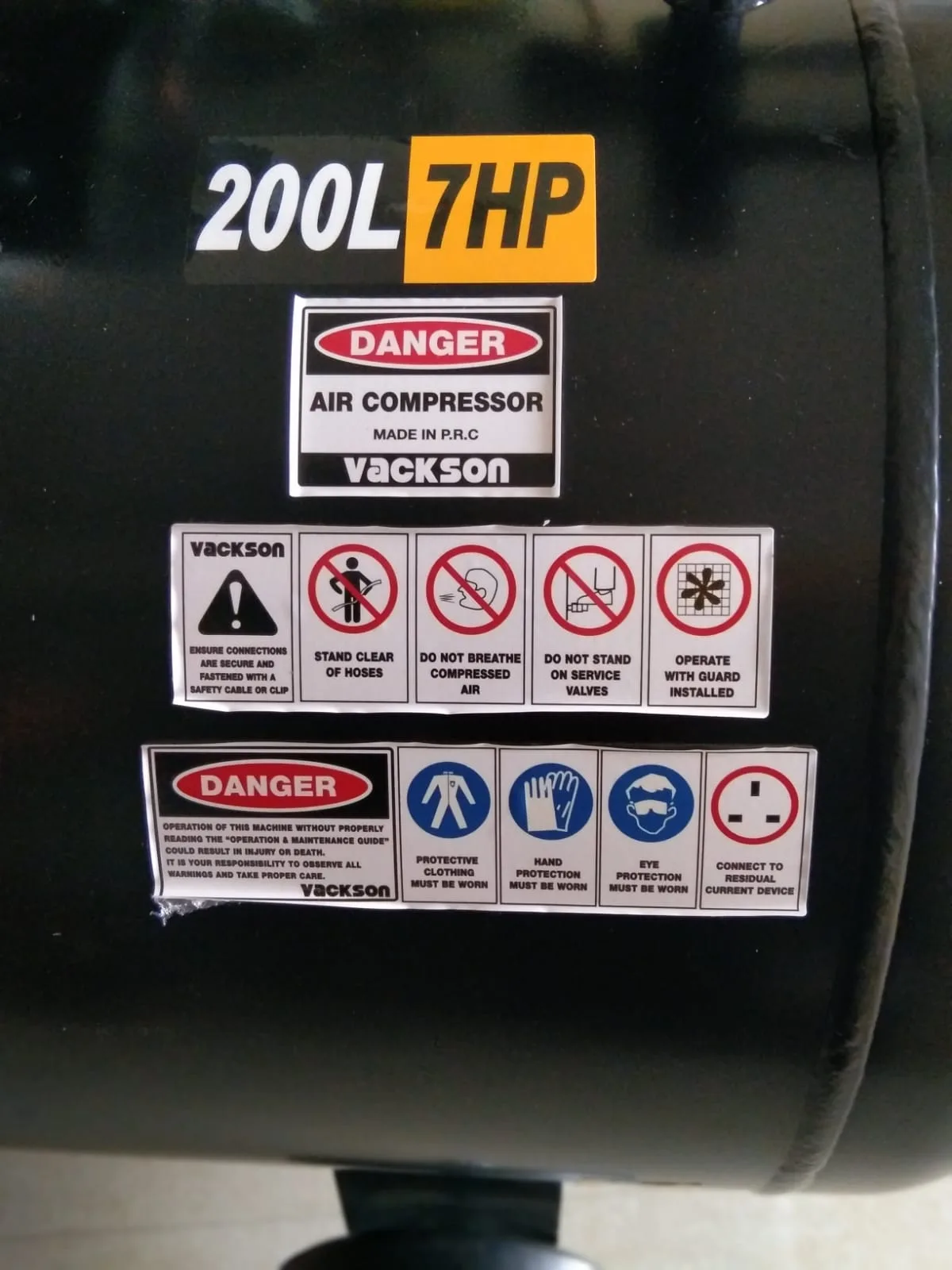 Vackson Air Compressor VKG200