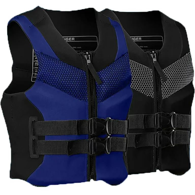 High Quality Adult Life Vest Boating Surfing Sailing Swimming Vest EPE Foam Buoyancy Vest Neoprene Fishing Kayak Life Jackets