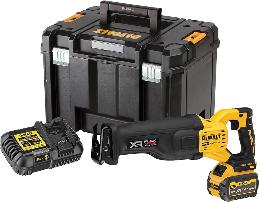 DeWalt DCS386T1-QW Brushless Reciprocating Saw 18v 1 x 6.0AH Battery & Charger