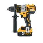 DeWalt DCD996P2-B5 Brushless Premium Hammer Drill Driver with 18v 2 x 5.0AH Batteries & Charger