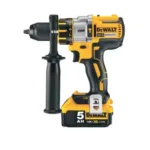 DeWalt DCD996P2-B5 Brushless Premium Hammer Drill Driver with 18v 2 x 5.0AH Batteries & Charger