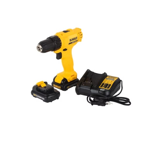 DeWalt DCD700C2-B5 12v Drill Driver 2 x 1.3AH Batteries & Charger