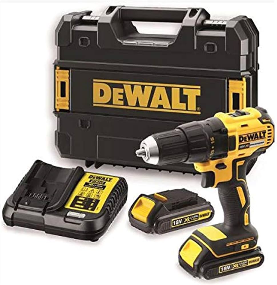 DeWalt DCD777S2-GB Brushless Drill Driver 18v 2 x 1.5AH Batteries & Charger