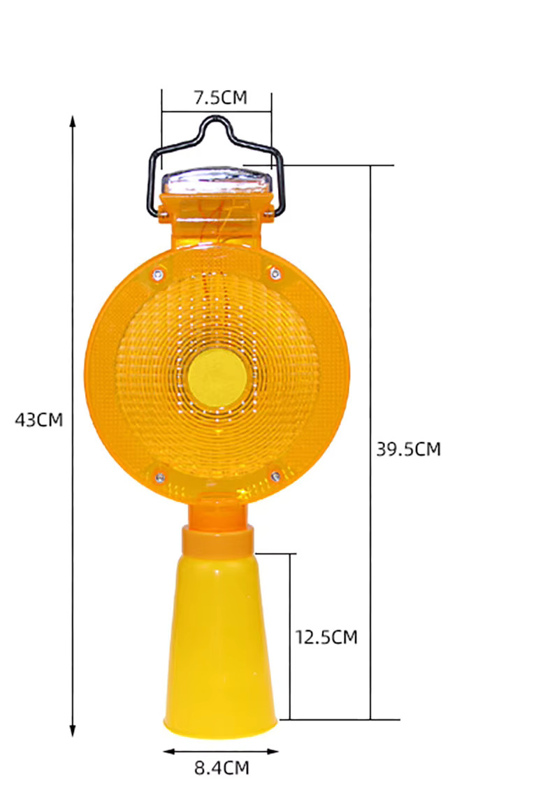 Portable Solar LED Traffic Warning Light