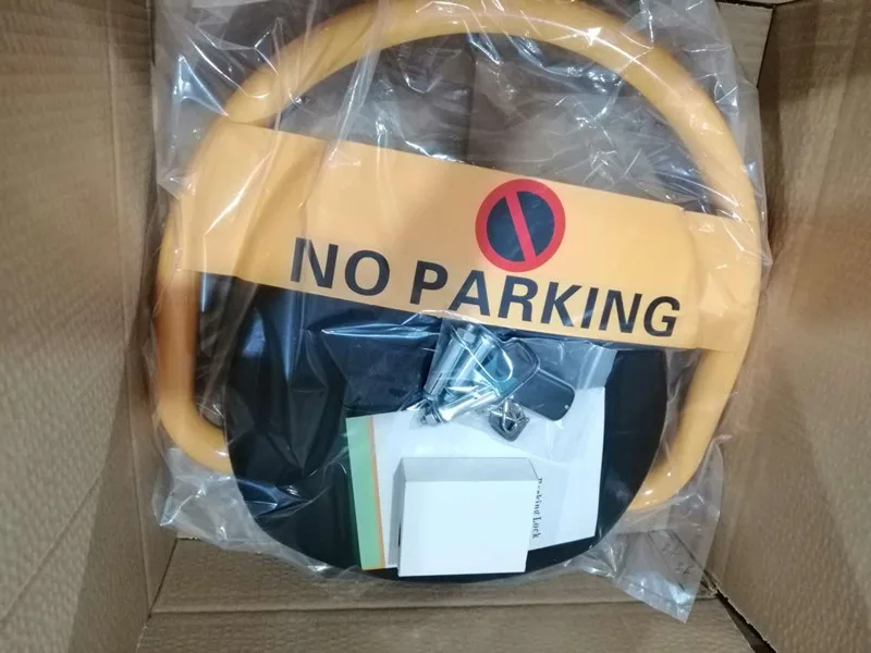 Solar Remote Control Parking Lock