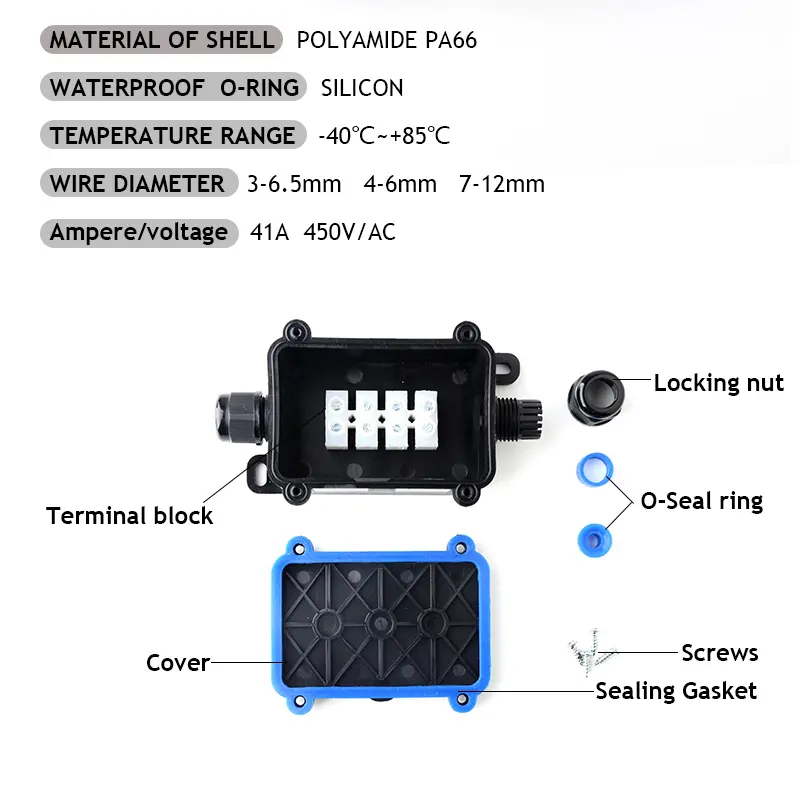 CNP-723 Waterproof Junction Box for electrical protection - 15