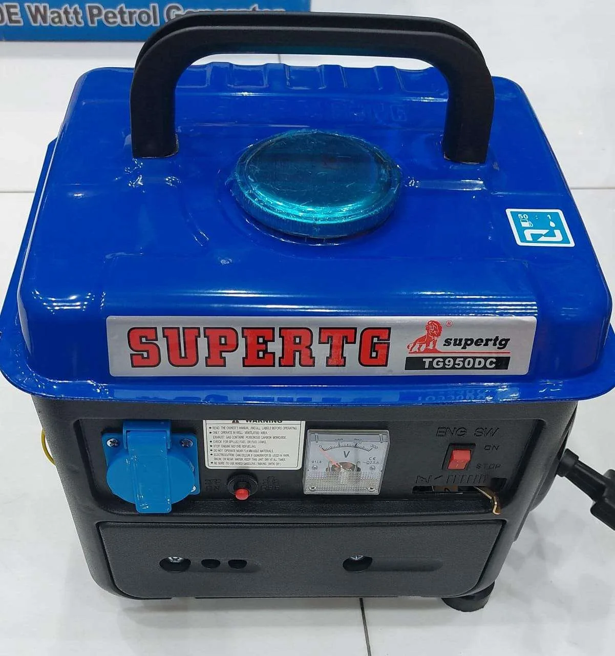 650W PORTABLE GASOLINE GENERATOR TG950DC