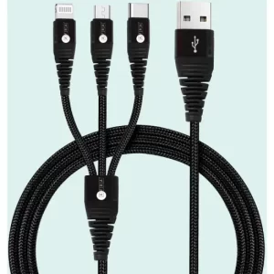 AFRA 1.2M USB A TO MICRO USB+TYPEC+LIGHTNING