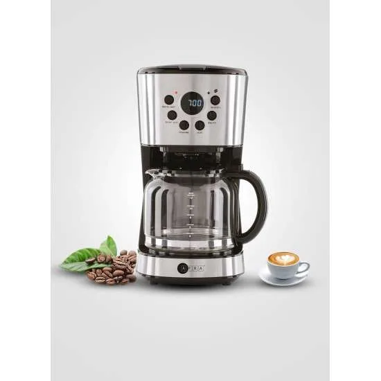 AFRA COFFEE MAKER 1.5L 900W STAINLESS STEEL