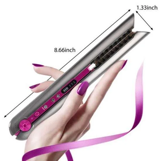 AFRA HAIR STRAIGHTENER 4000 MAH RECHARGEABLE GREY