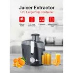 AFRA JUICER 400W BLACK
