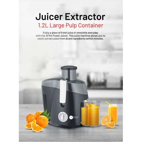AFRA JUICER 400W BLACK