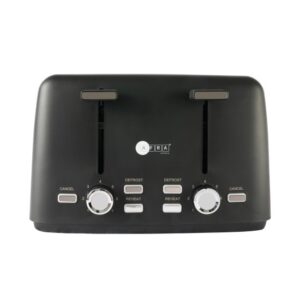 AFRA TOASTER 7 WAY HEAT SETTING BLACK