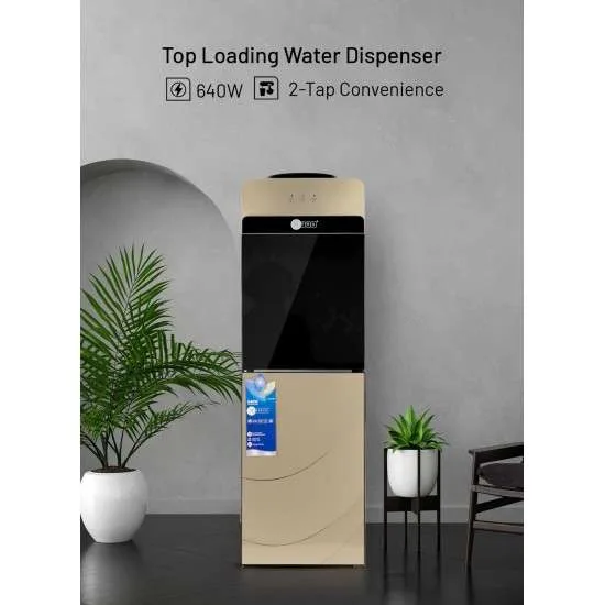 AFRA Top loading Water Dispenser 2 Tap Cover Cabinet Heating