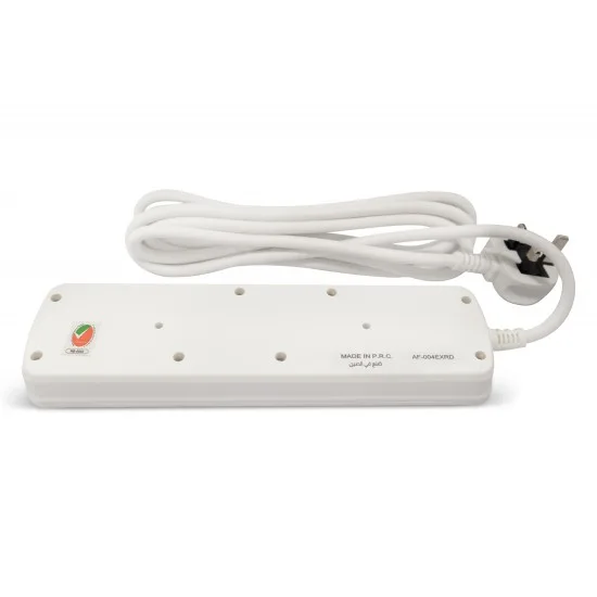 AFRA UNIVERSAL CORD EXTENSION 4 WAY 5MTR RED