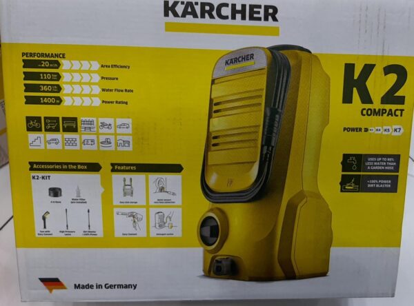 KARCHER K2 COMPACT HIGH PRESSURE WASHER