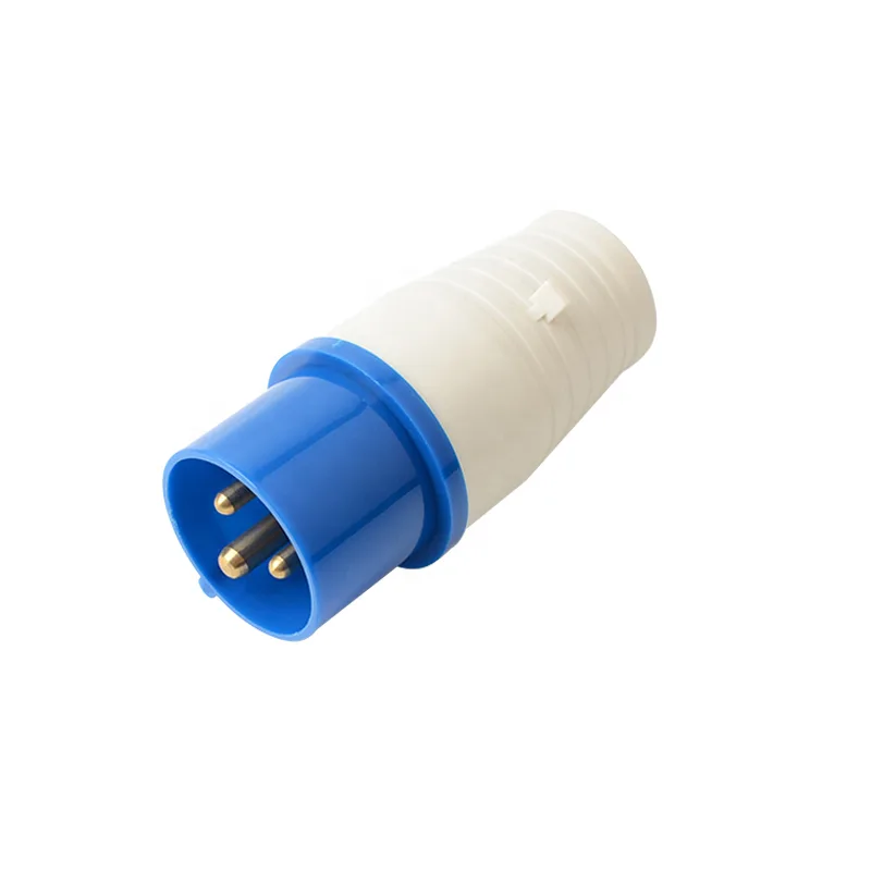 Indusco LEE-013 16A 3 Pin Waterproof Industrial Plug